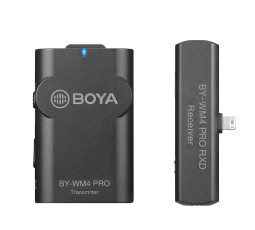 Boya WM4 Pro K3 - Micro không dây - cổng Lightning - for Iphone, I pad