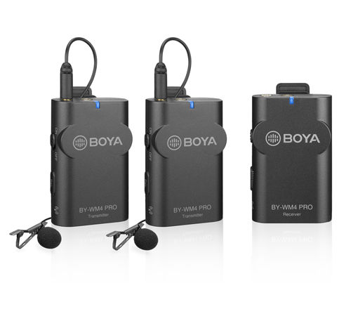 Boya WM4 Pro K2 - Micro không dây - Bộ hai phát một nhận