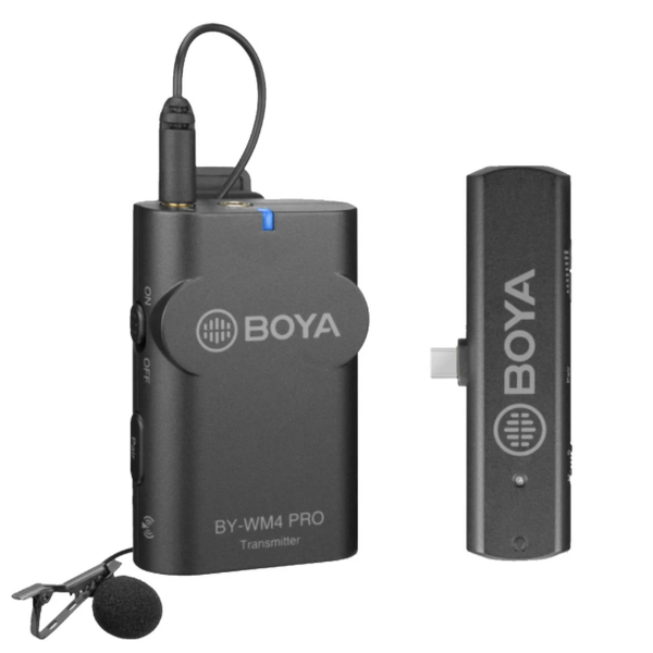 Boya WM4 Pro K5 - Micro không dây - Cổng type C cho điện thoại Android