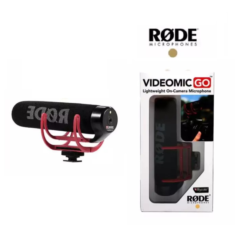 Mic RODE VideoMic GO - Chính hãng - Check code - Bảo hành 12 tháng