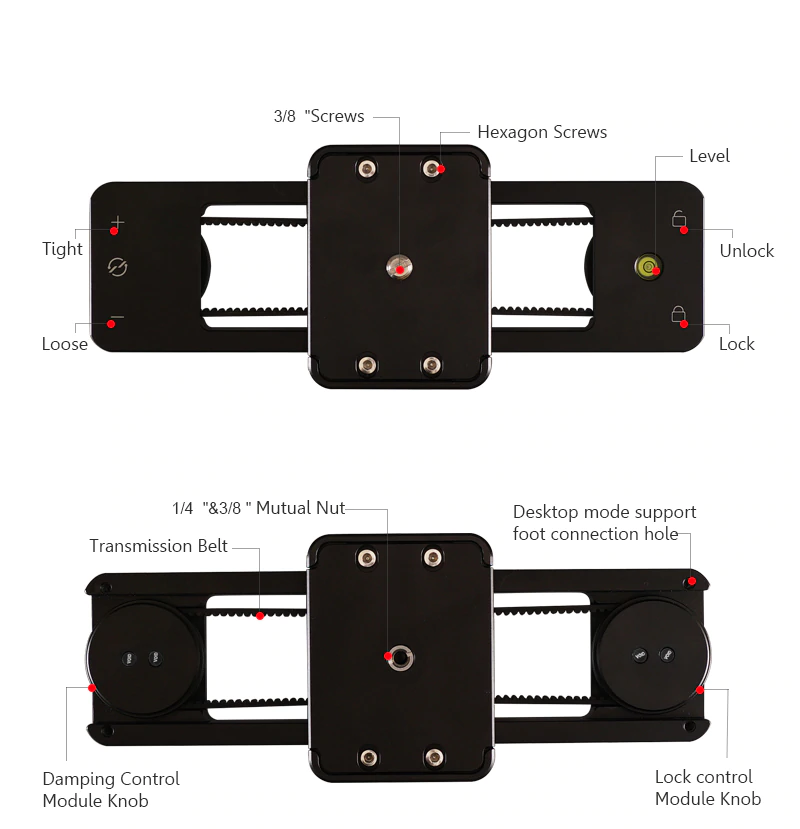 Slider trợ lực x2 MICRO 233