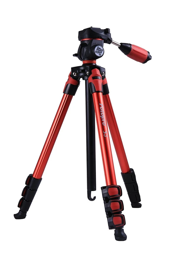 Tripod Fotopro S3 - Special RED