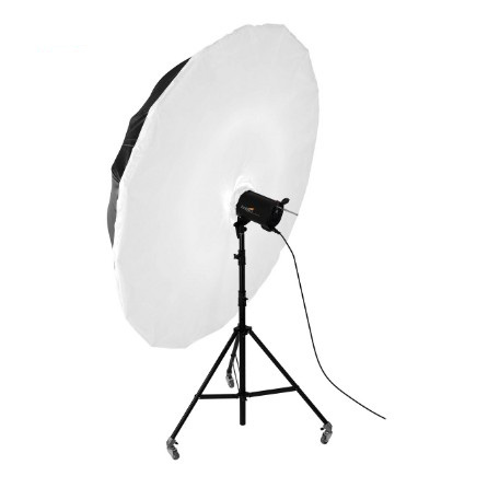 Dù phản bạc softbox 1m50 (đã gồm vải tản sáng mặt trước)