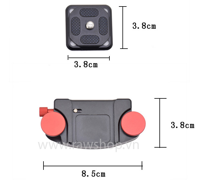 Camera clip V3 - khóa đeo máy ảnh - CNC cực đẹp