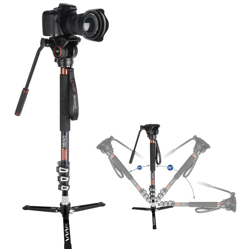 CAYER Super Monopod AF34DVK3 - Đầu dầu K3 - Chân gà hợp kim SV5