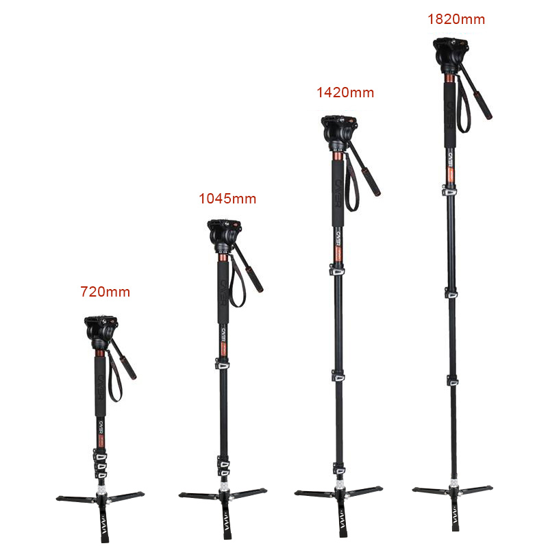 CAYER Super Monopod AF34DVK3 - Đầu dầu K3 - Chân gà hợp kim SV5