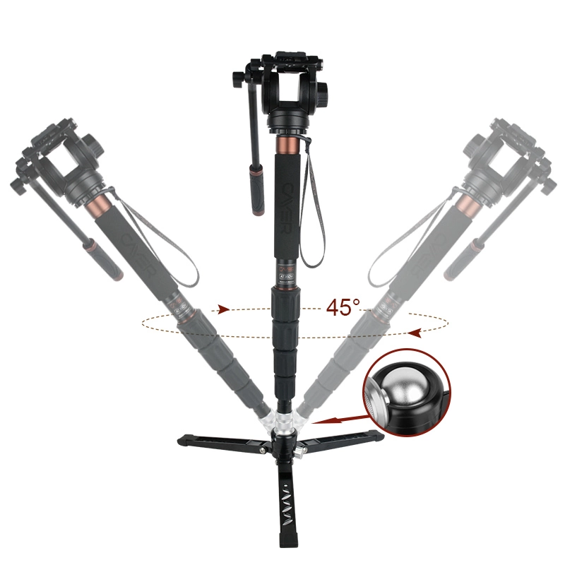 CAYER Super Monopod AT35DVH4 - Đầu dầu H4 - Chân gà hợp kim SV5