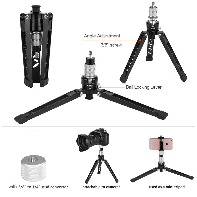 Combo Monopod CAYER AF34SV5 - Chân gà hợp kim SV5