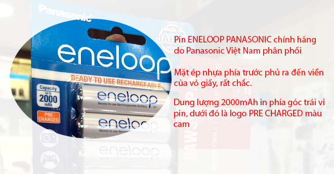 Pin AA ENELOOP Panasonic BK-3MCCE/4BT - Chính hãng Panasonic Việt Nam phân phối - full VAT - vỉ 4 viên