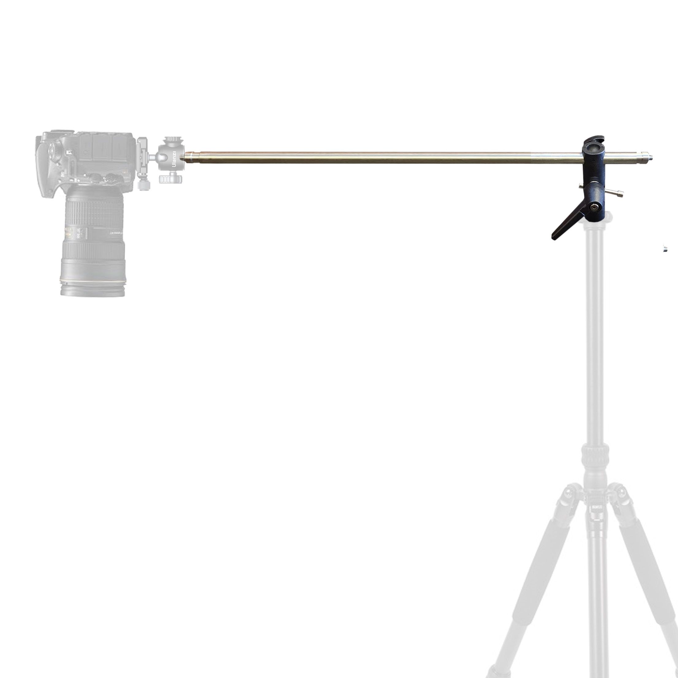 Boom ngang xoay góc Inox cho tripod tải trọng 10kg - Chiều dài boom 60cm