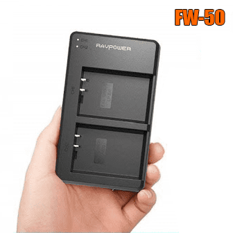 Bộ sạc đôi RAVpower for Sony FW-50