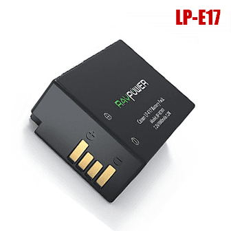 Pin Ravpower LP-E17 for Canon - Bảo hành chính hãng 15 tháng