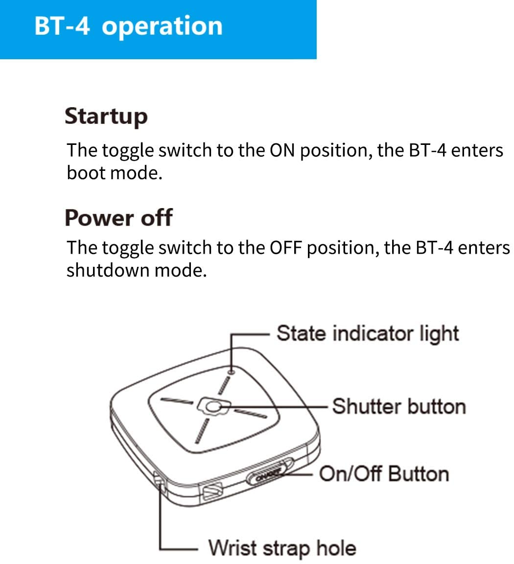 FOTOPRO BT-4 - Remote bluetooth cho điện thoại smartphone