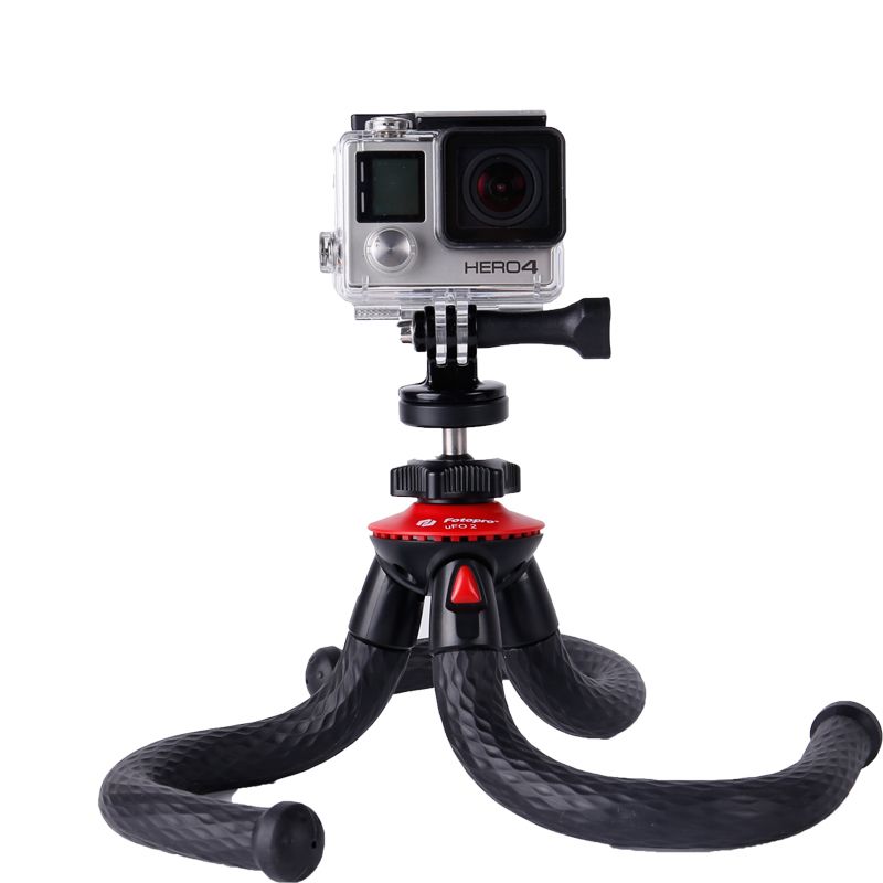 Tripod bạch tuộc FOTOPRO UFO 2 - kèm kẹp điện thoại và gopro mount