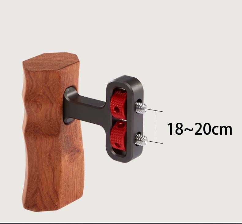 CNC wooden handle for Rig