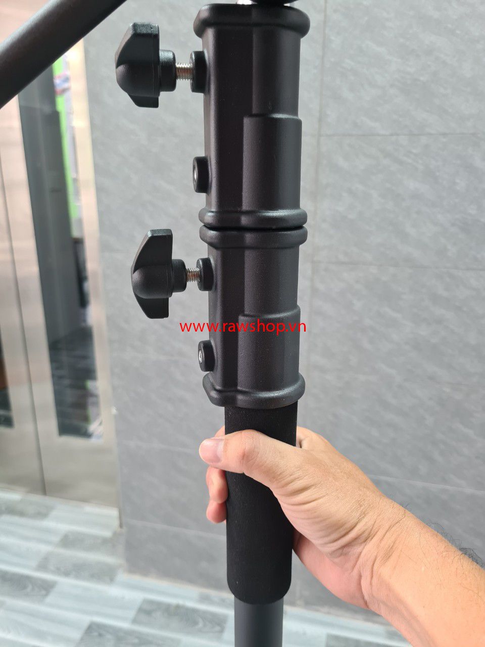 Chân đèn C stand CK1 SPECIAL BLACK (bộ bao gồm 2 grip head và 1 thanh ngang)