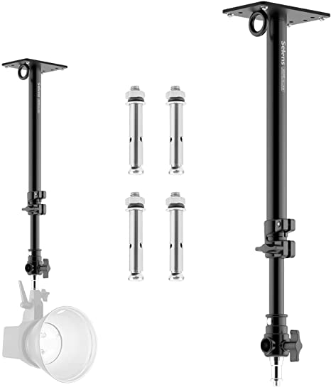 Chân đèn treo tường  / treo trần Selens dài tối đa 60cm - đầu spigot 1/4 - 3/8 rời