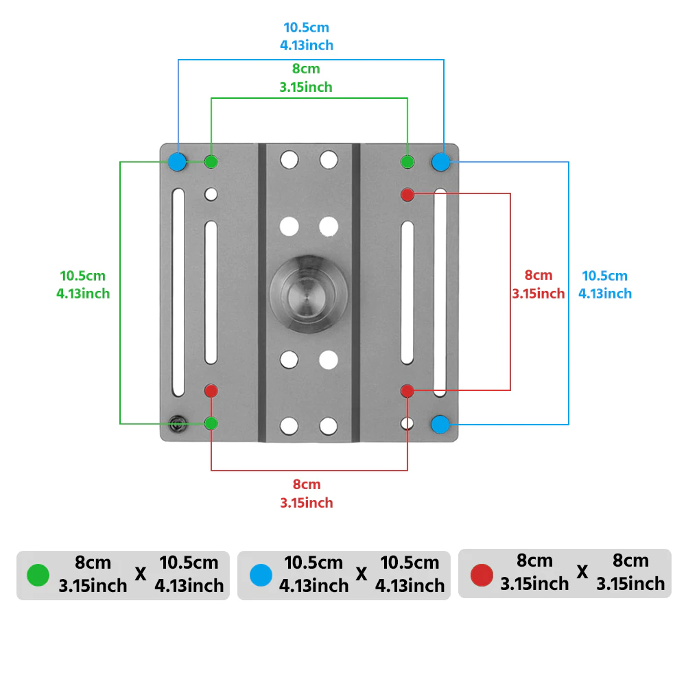 Selens Monitor mounting - Bộ mount gắn màn hình LCD lên chân đèn