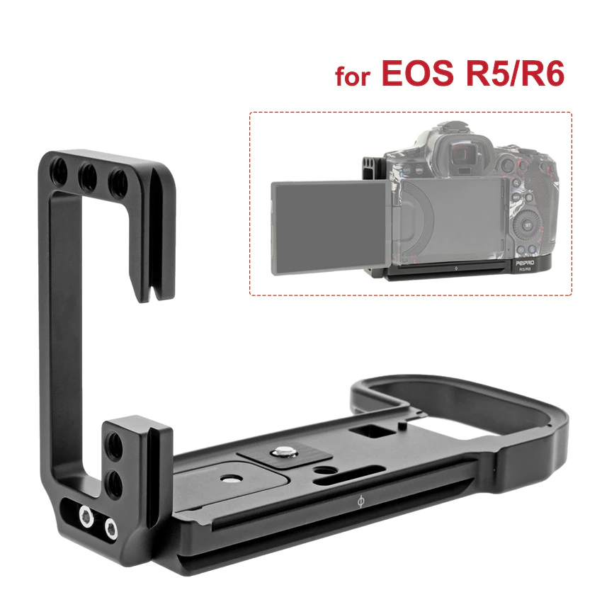 L plate bracket for Canon EOS R5 R6