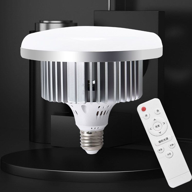 Bóng đèn LED 85W đui E27 chỉnh màu trắng / vàng - có remote