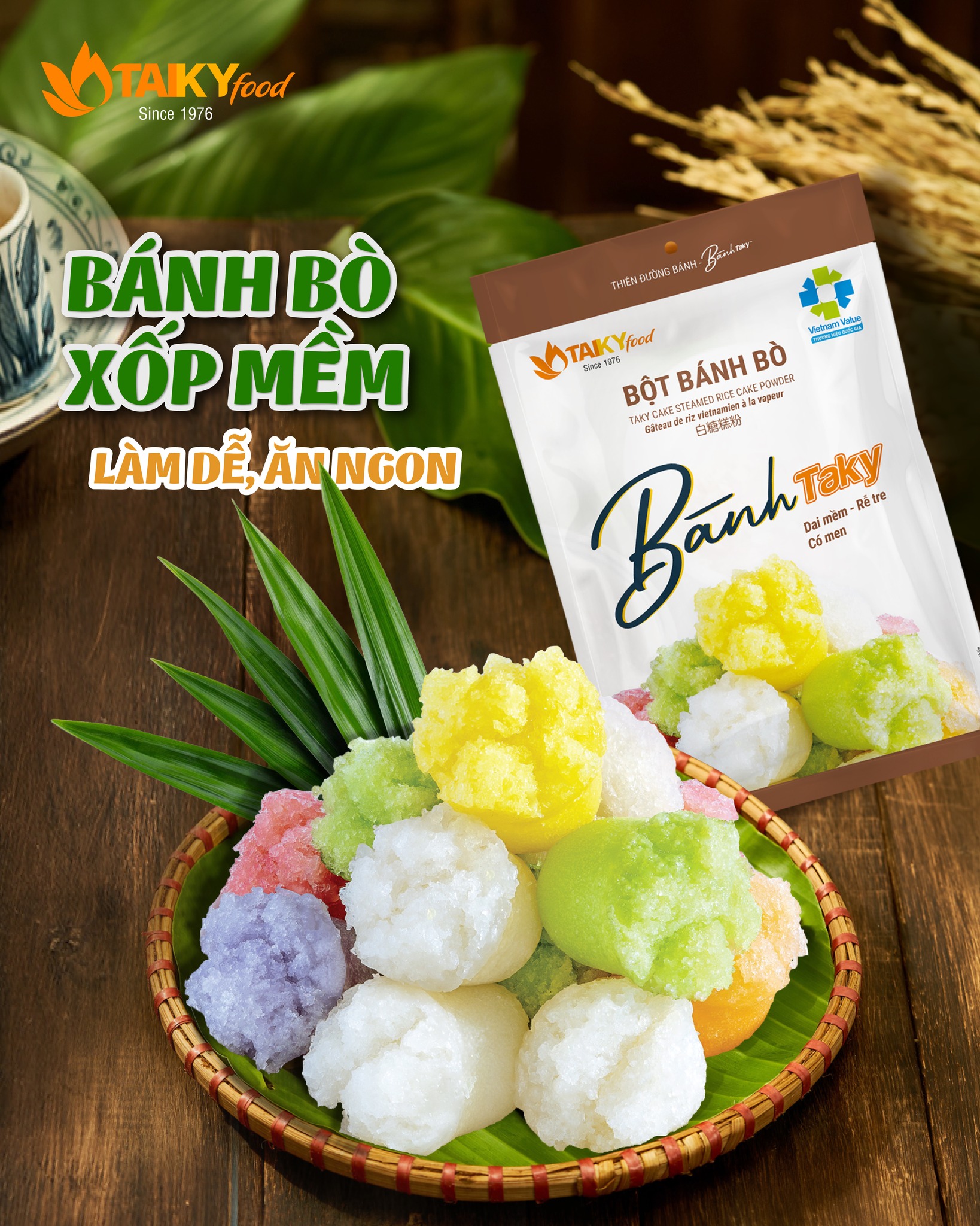 BÍ QUYẾT GIA TRUYỀN LÀM BÁNH BÒ TIỆN LỢI