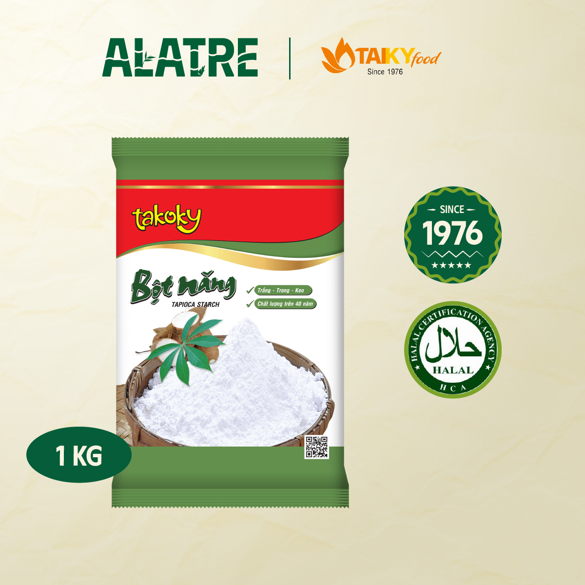 Bột năng Takoky