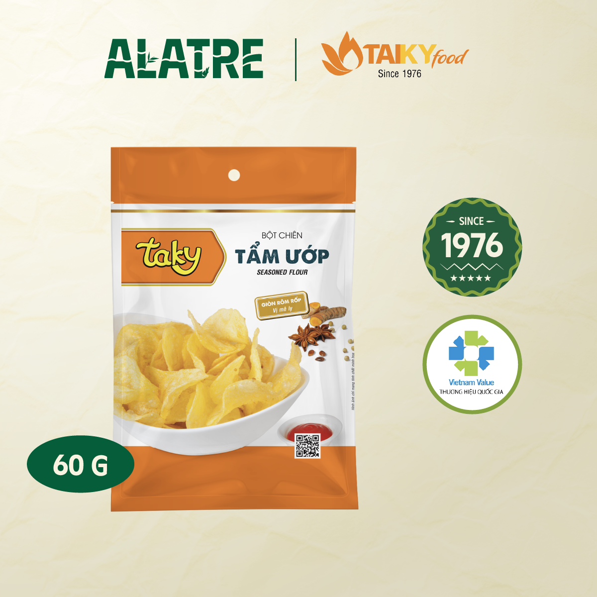 Bột chiên tẩm ướp 60g
