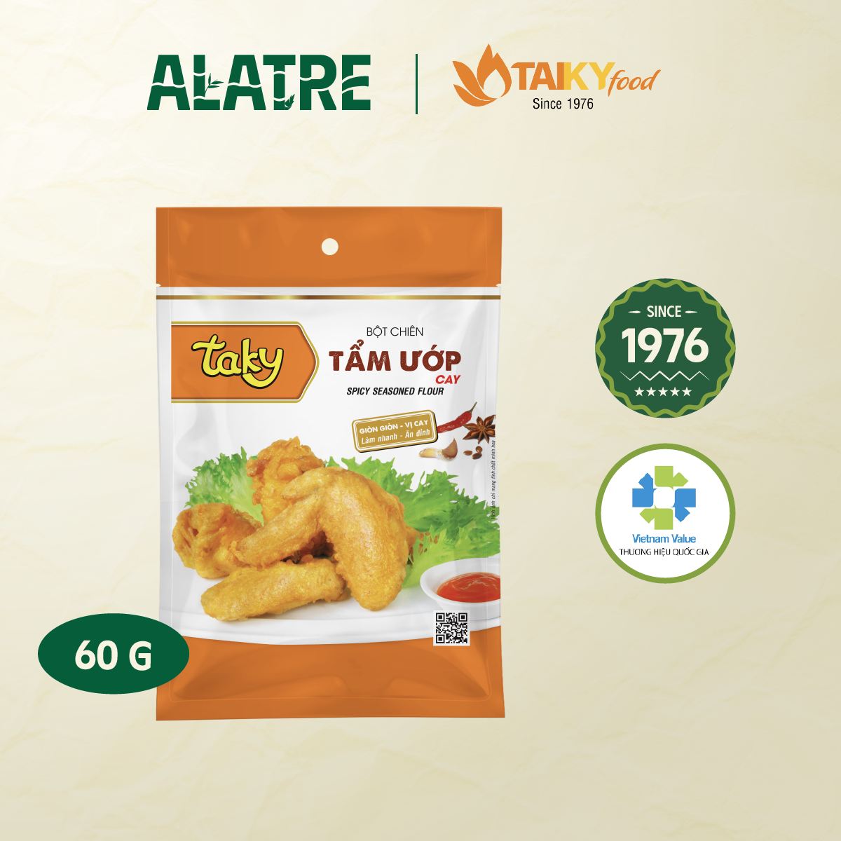 Bột chiên tẩm ướp 60g