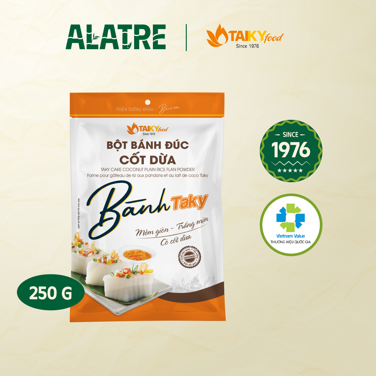 Bột bánh đúc cốt dừa