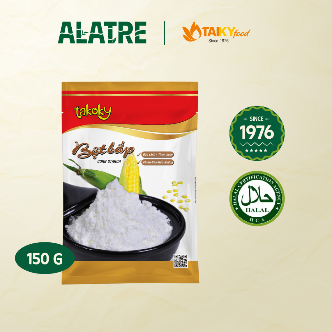 Bột bắp Takoky
