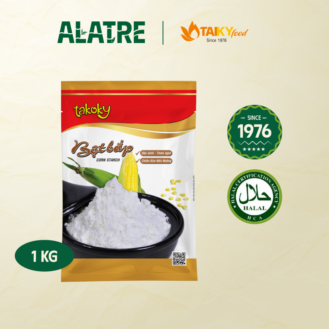 Bột bắp Takoky