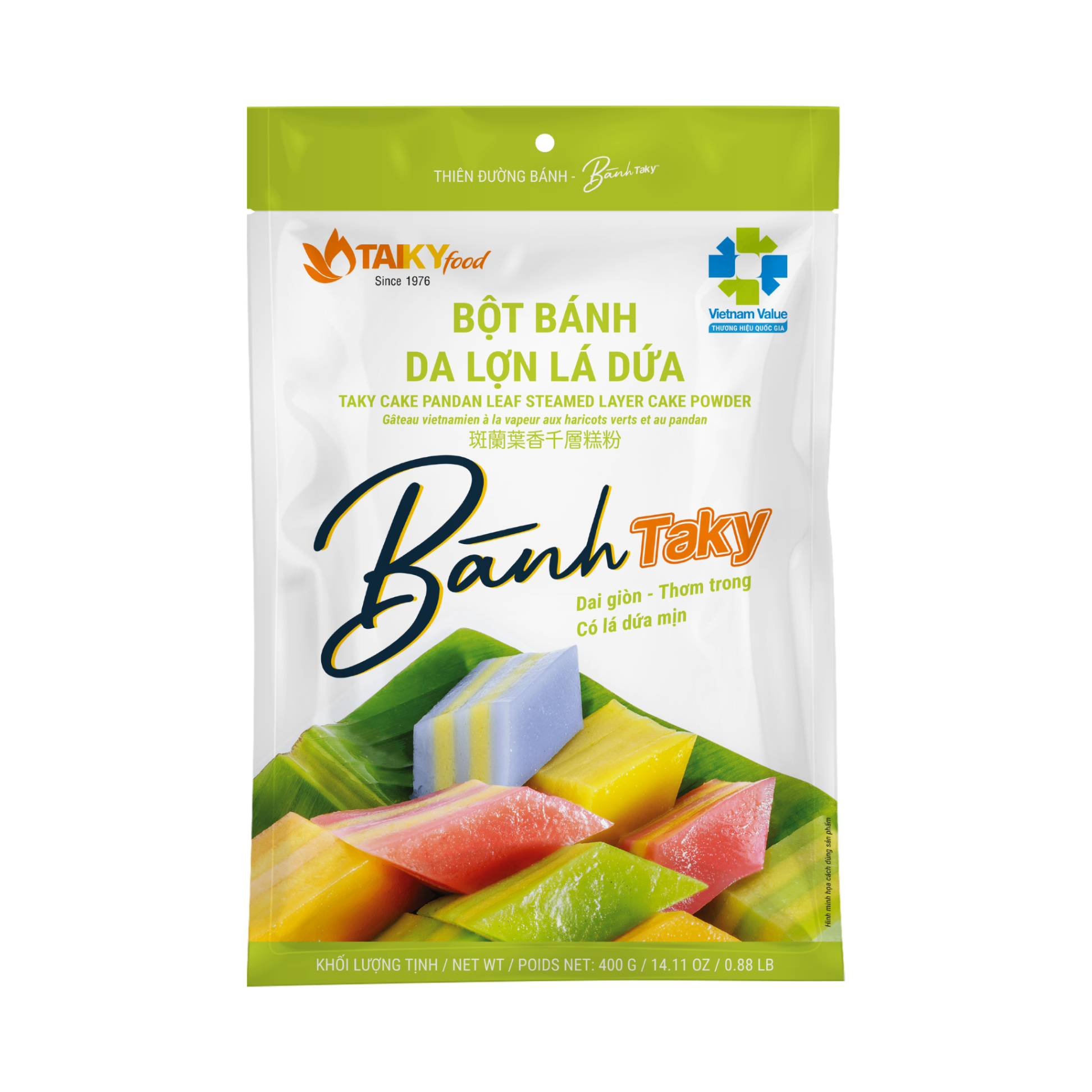 Bột bánh da lợn lá dứa Tài Ký