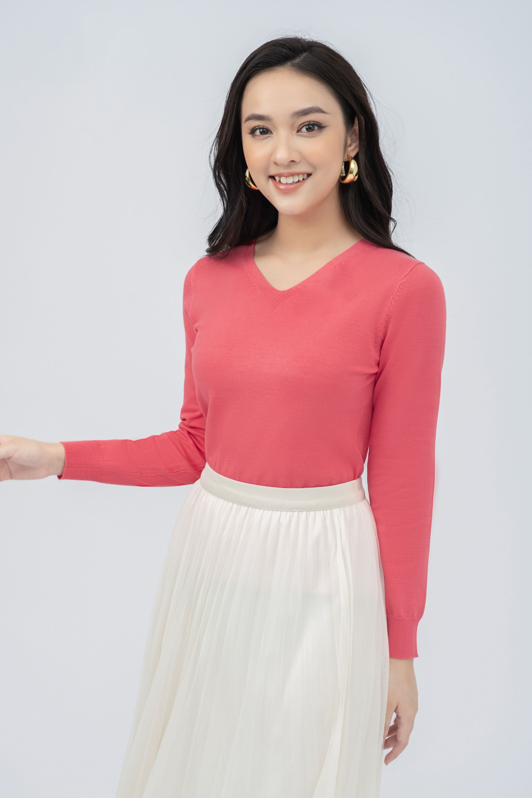 BB Store] Váy len tăm cổ tim dáng dài 3 mầu hàng đẹp | Shopee Việt Nam