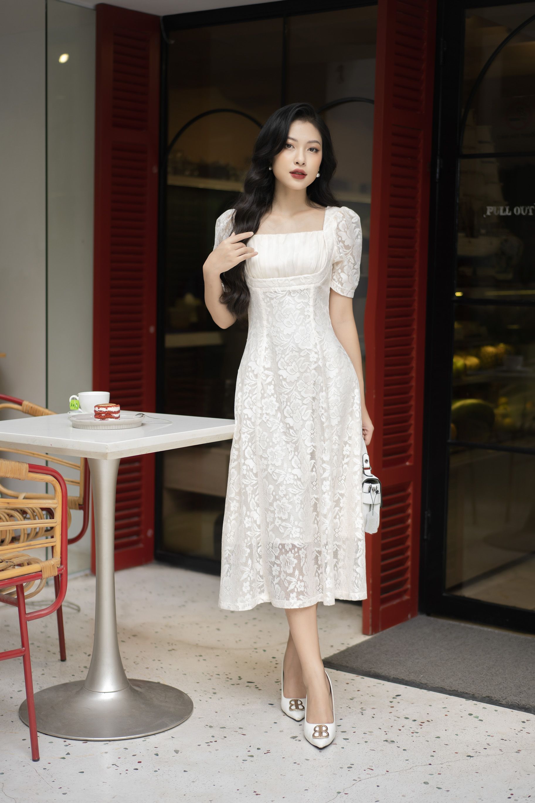 Váy ren xòe cotton cho bé gái H&M chuẩn authentic | Shopee Việt Nam