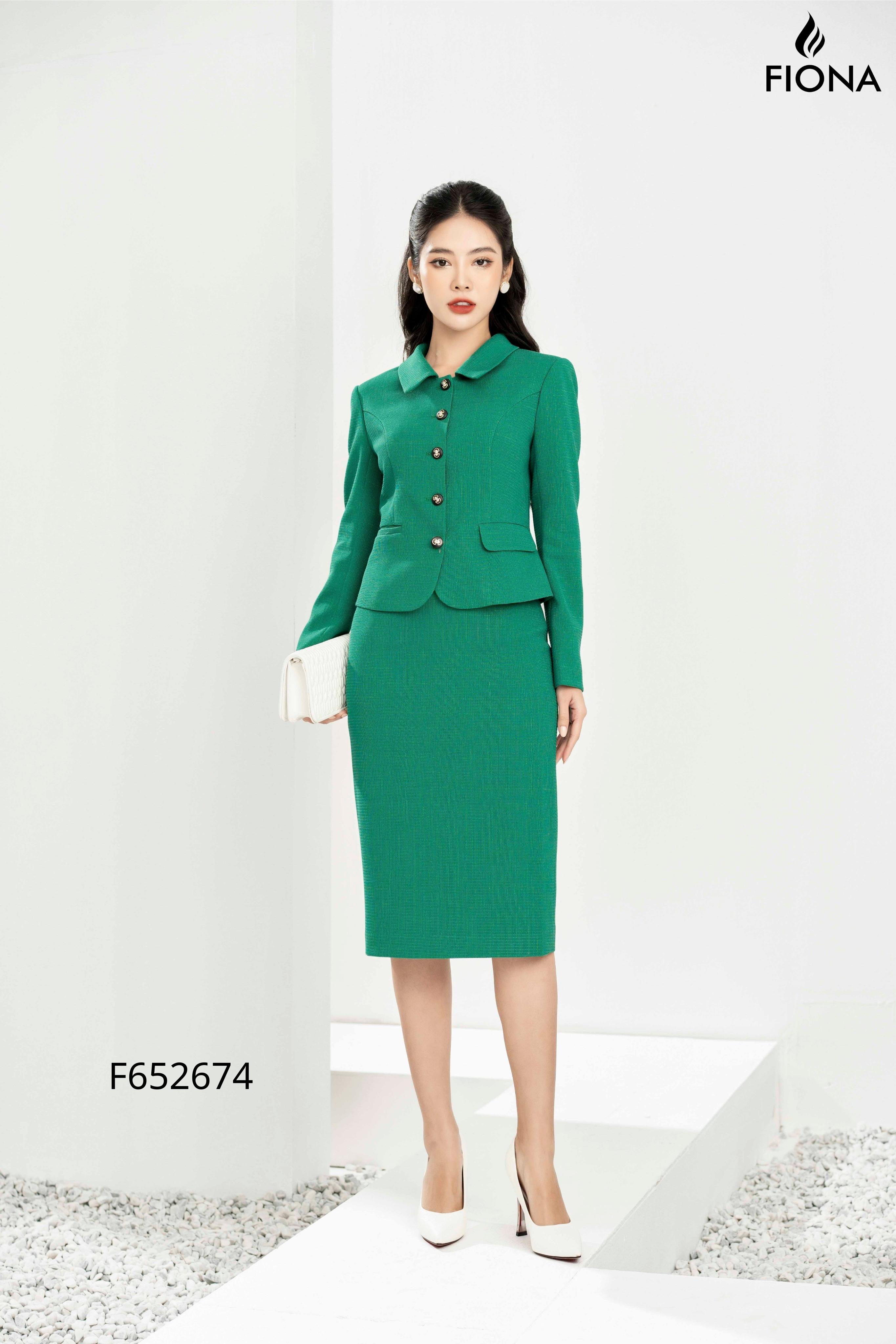 Set vest quần giả váy - BOBEO124 - Bộ trang phục | ThờiTrangNữ.vn