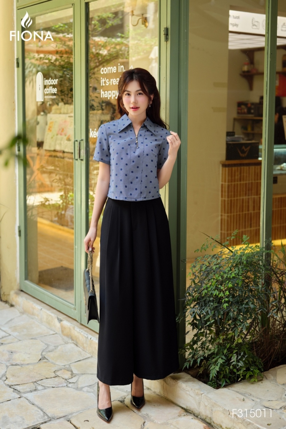 Quần dáng suông, xếp ly
