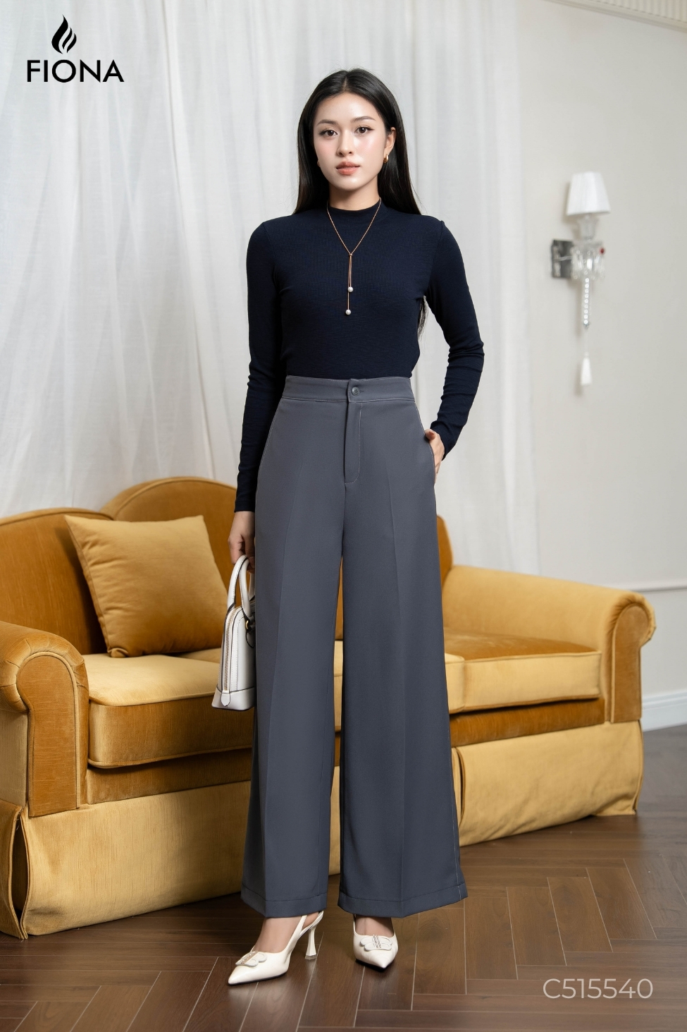 Áo cotton giữ nhiệt dáng ôm, cổ cao, dài tay, Freesize