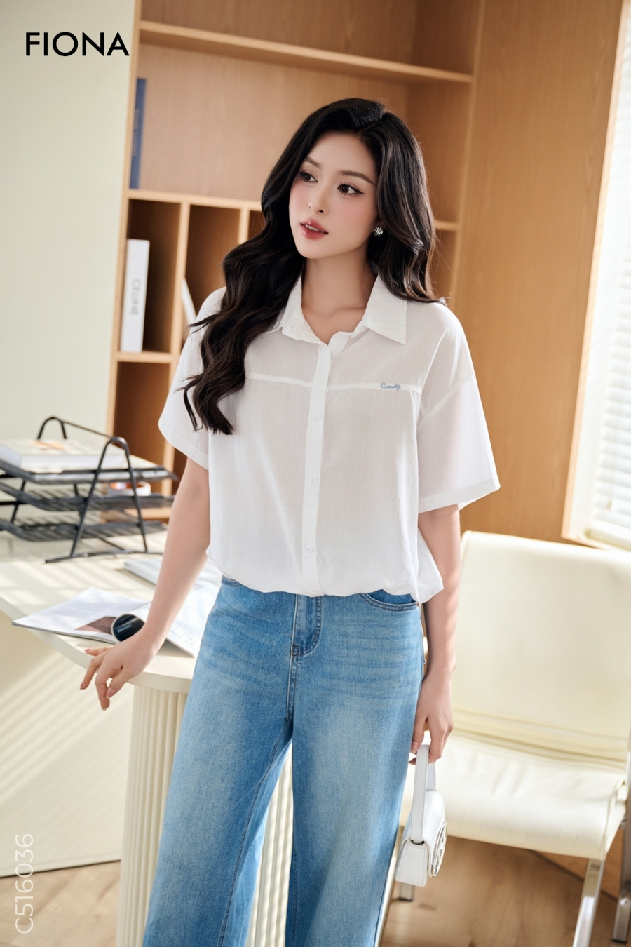 Áo sơ mi dáng bo rút gấu, vải thô, freesize,