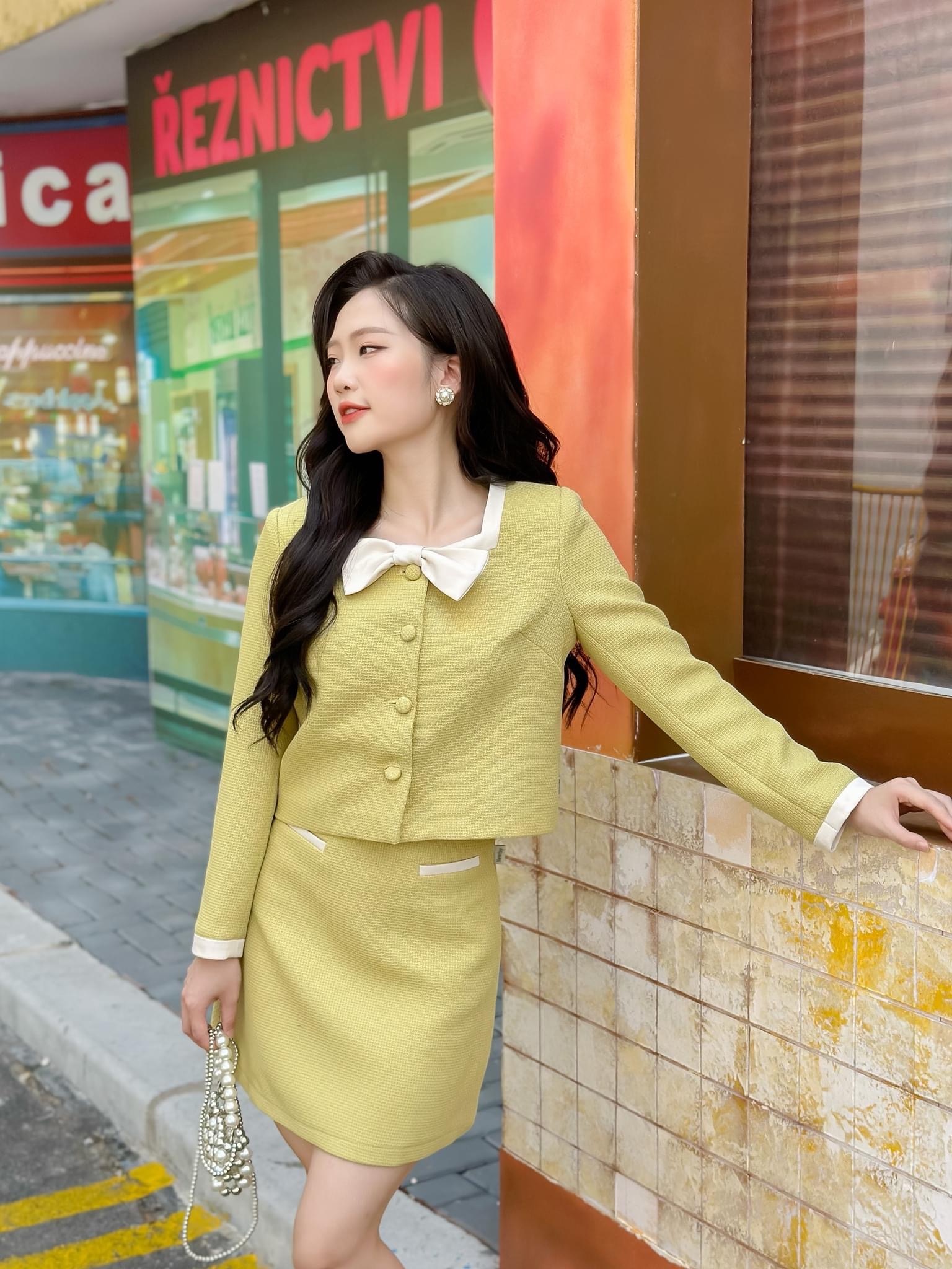 Váy trễ vai trắng Rose BlackPink | Shopee Việt Nam