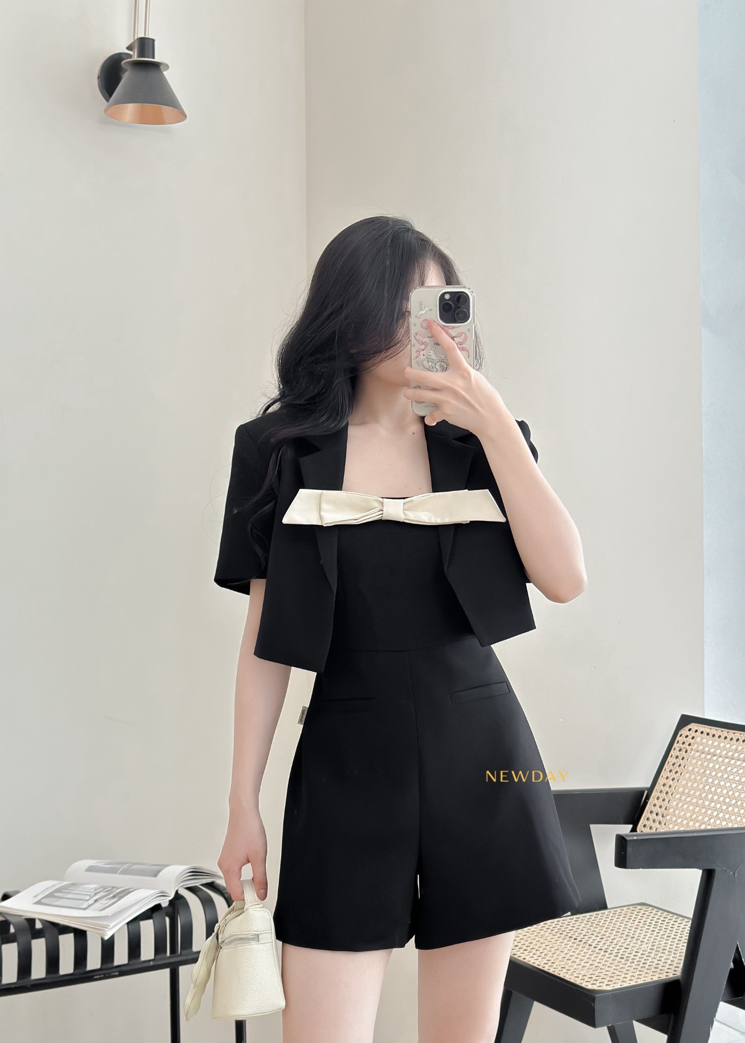 ÁO VEST NGẮN COQUETTE