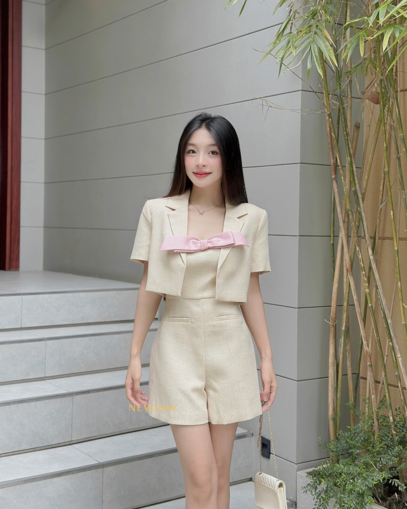 ÁO VEST NGẮN COQUETTE