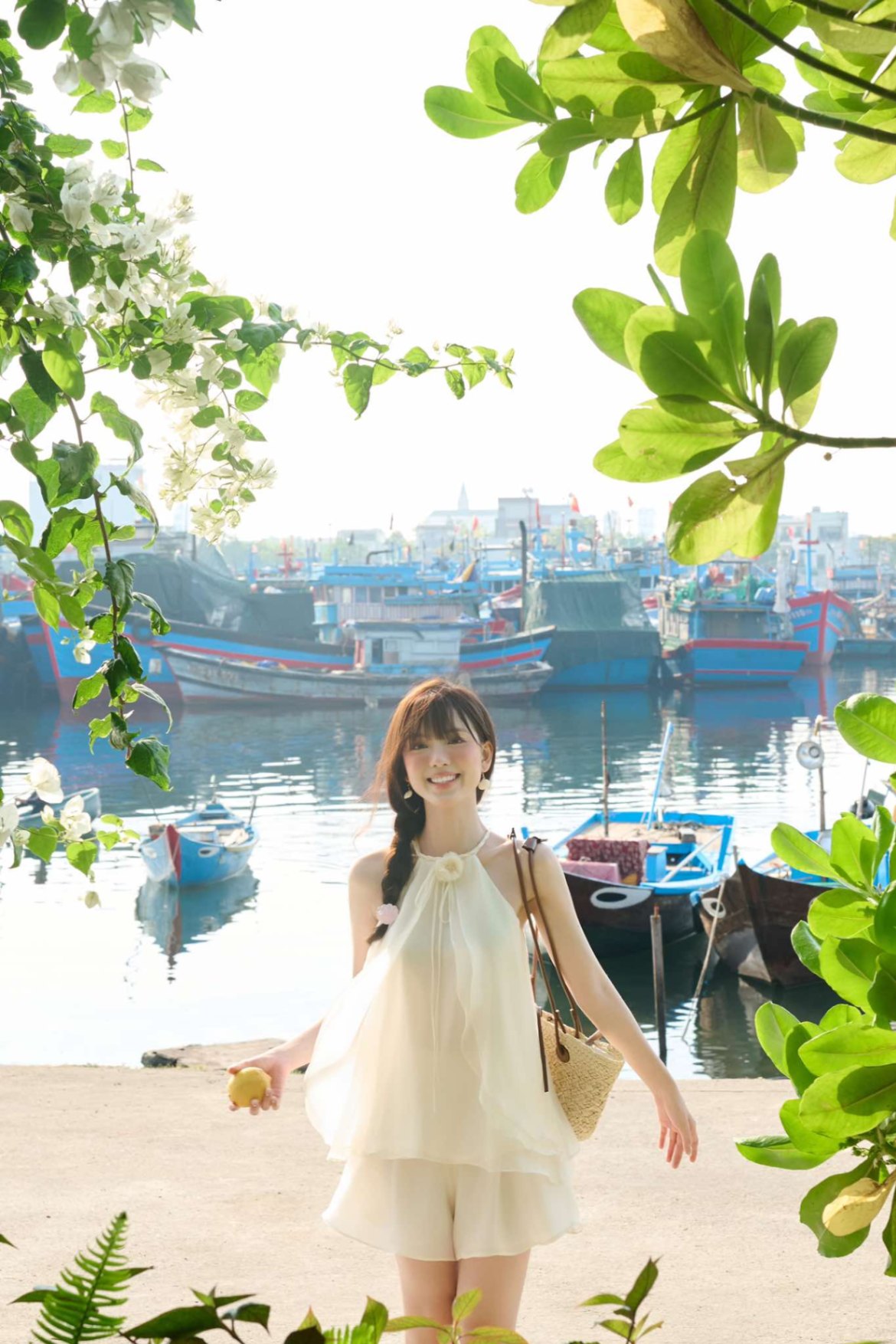 QUẦN SHORT VOAN TƠ HOA BIỂN