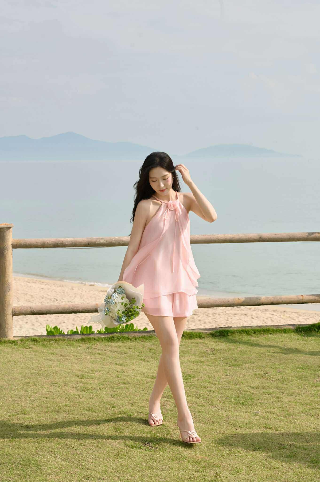 QUẦN SHORT VOAN TƠ HOA BIỂN