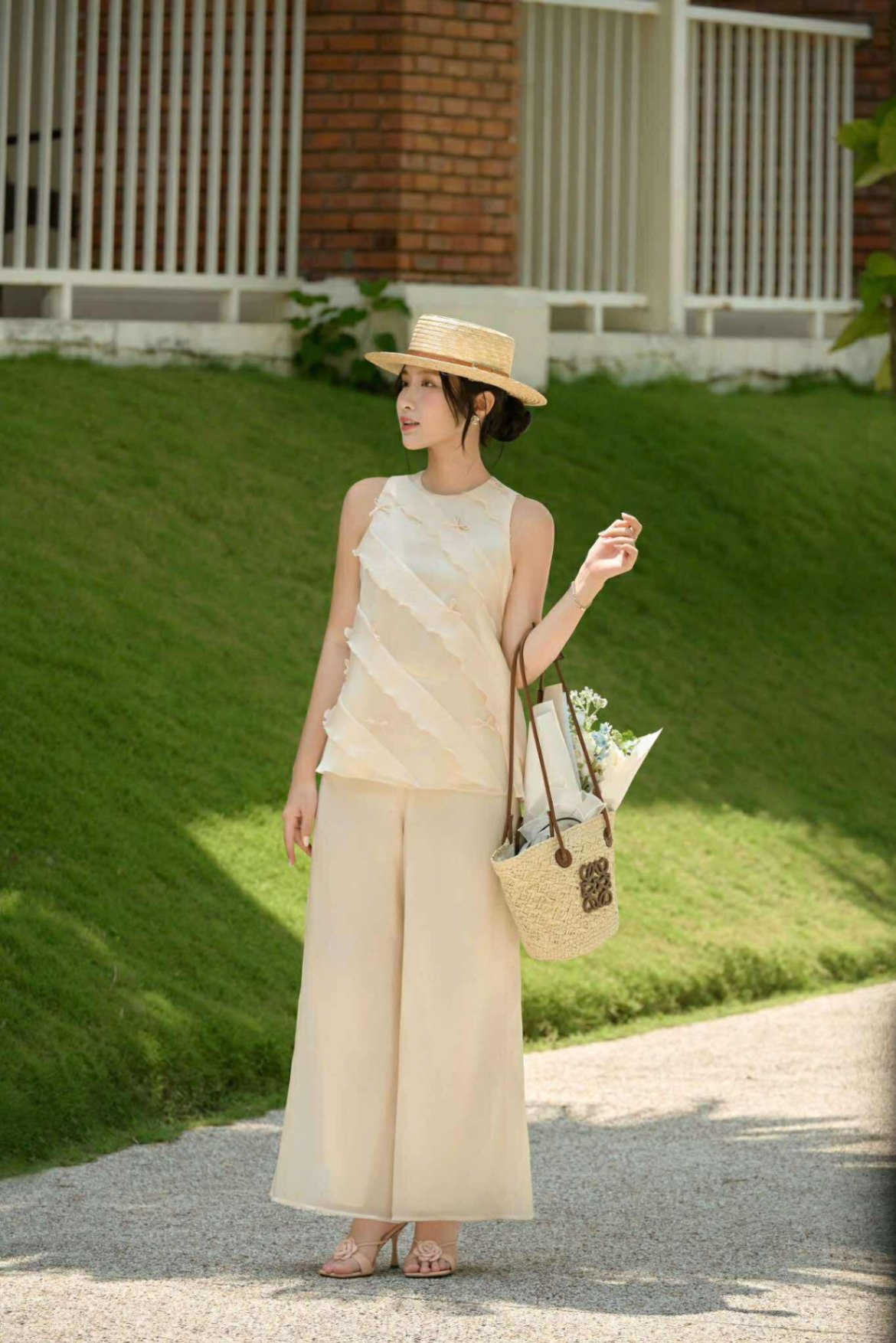 QUẦN SUÔNG DÀI SAN HÔ - BE - M