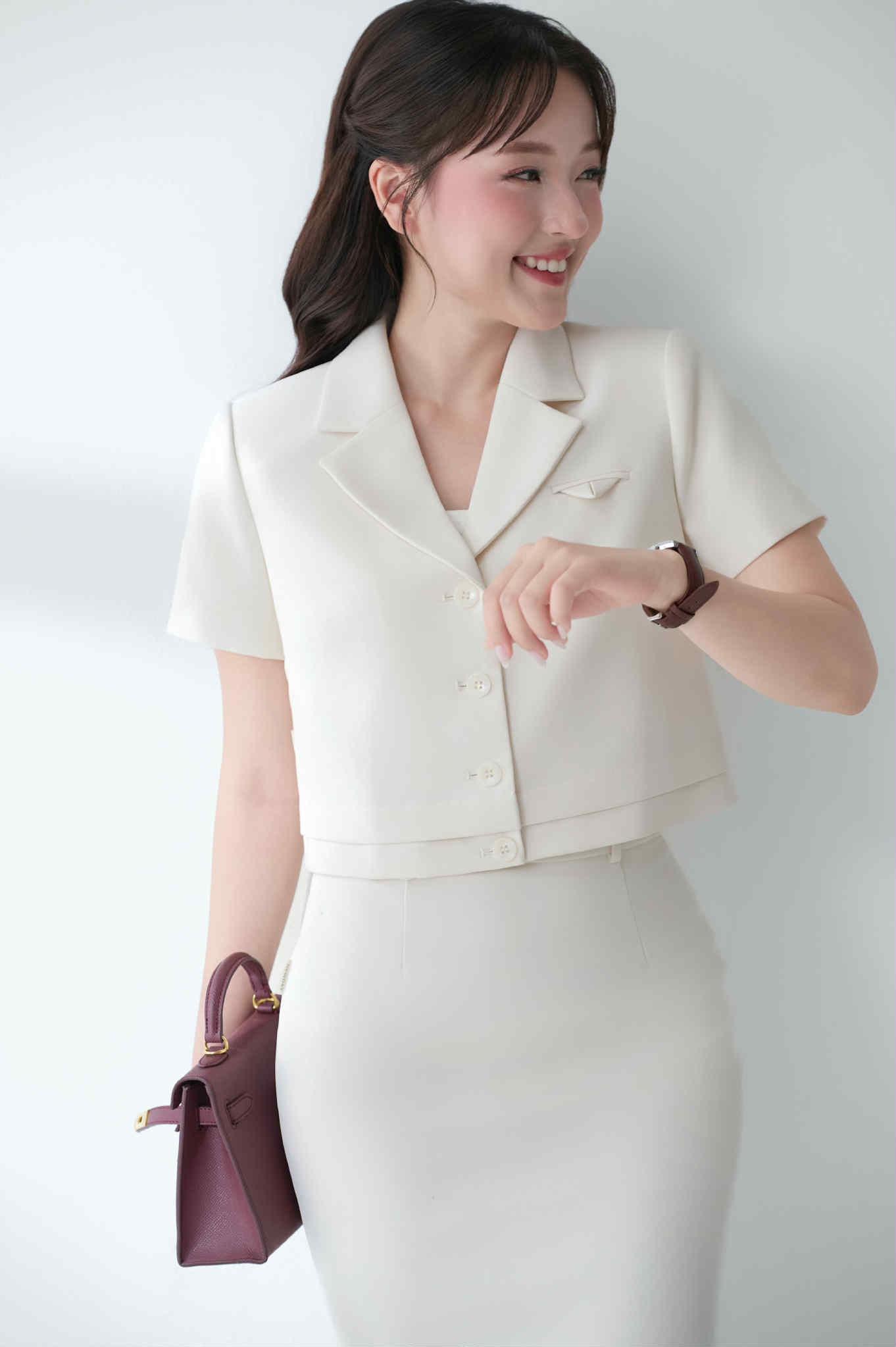 ÁO VEST NGẮN CỘC TAY 4 CÚC BLISS