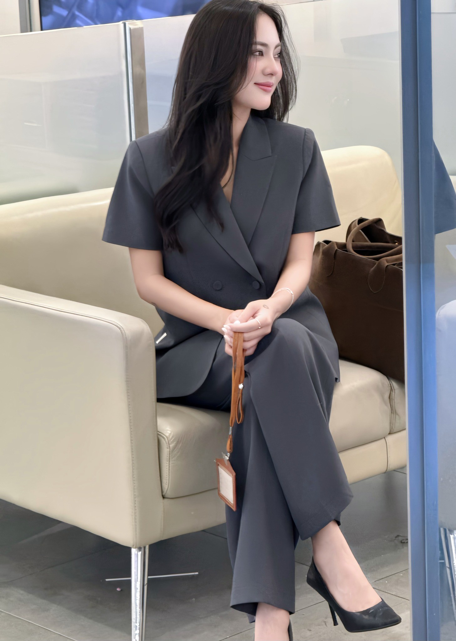 ÁO VEST NGẮN TAY DÁNG SUÔNG KANLY