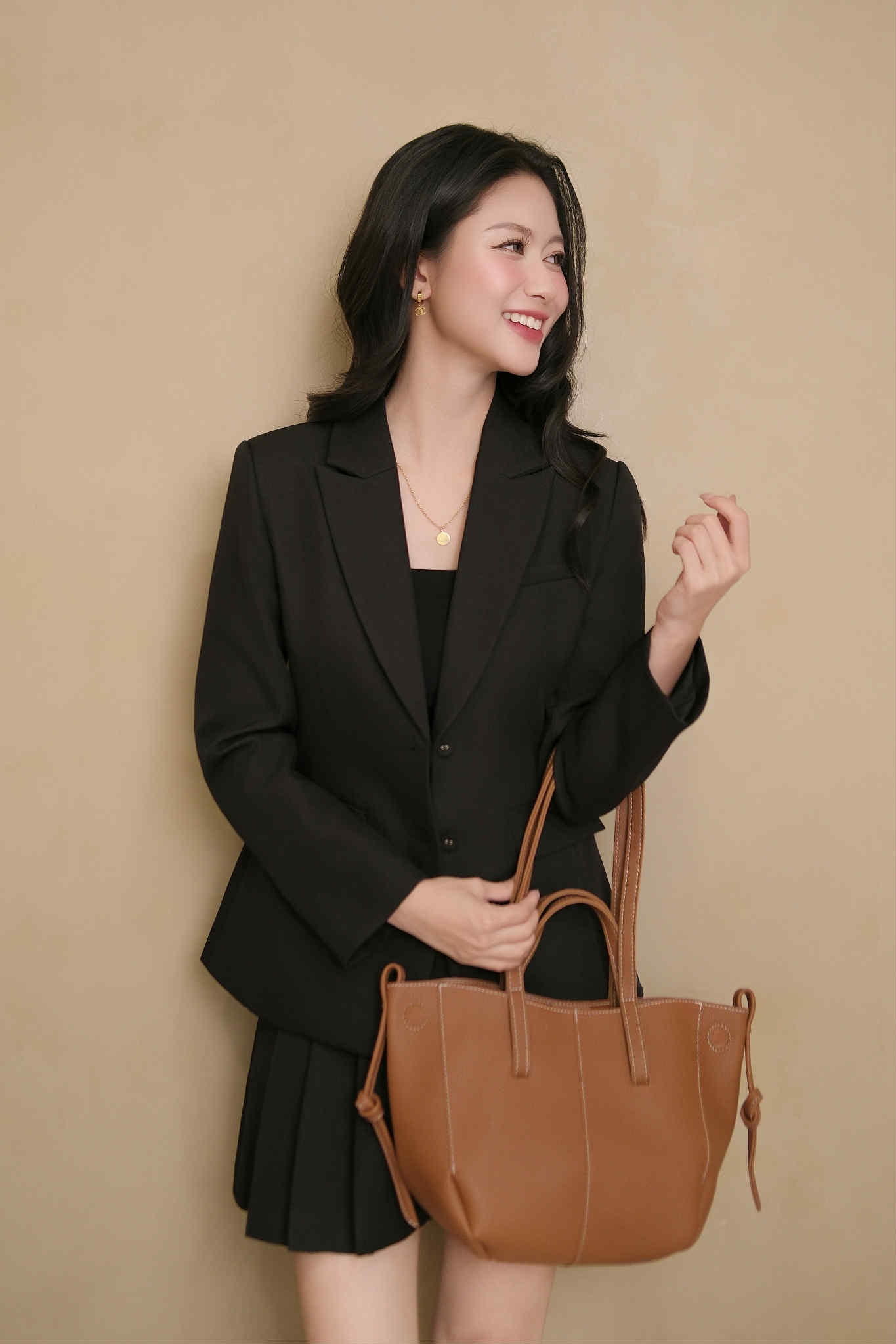 ÁO VEST ĐÍNH HOA CHIẾT EO ZELDA