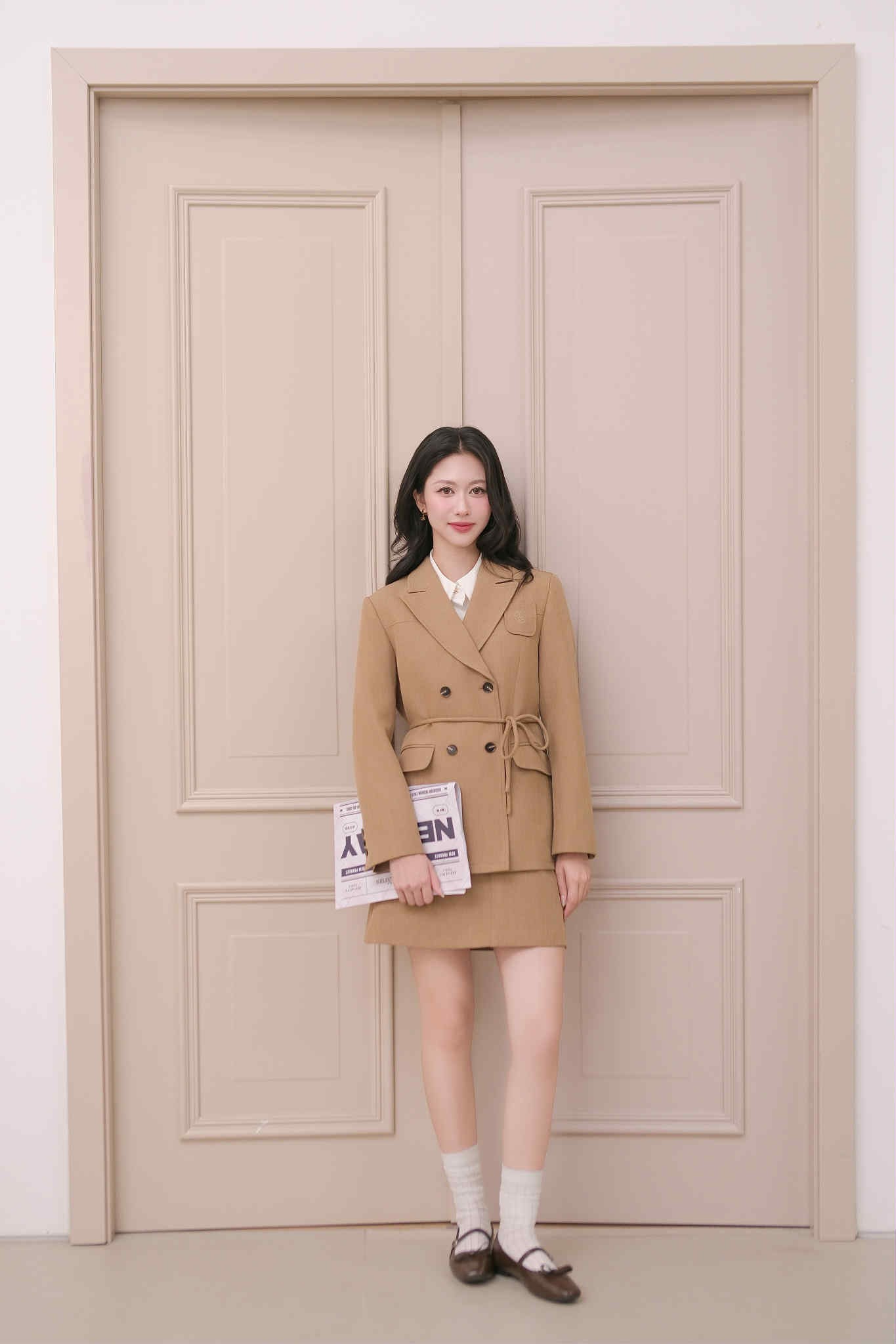 CHÂN VÁY TÚI CHÉO KHÓA SAU TIFAH