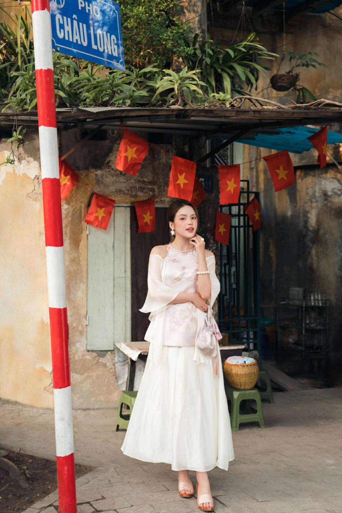 CHÂN VÁY XẾP LY TƠ VOAN DÁNG XÒE ERIC