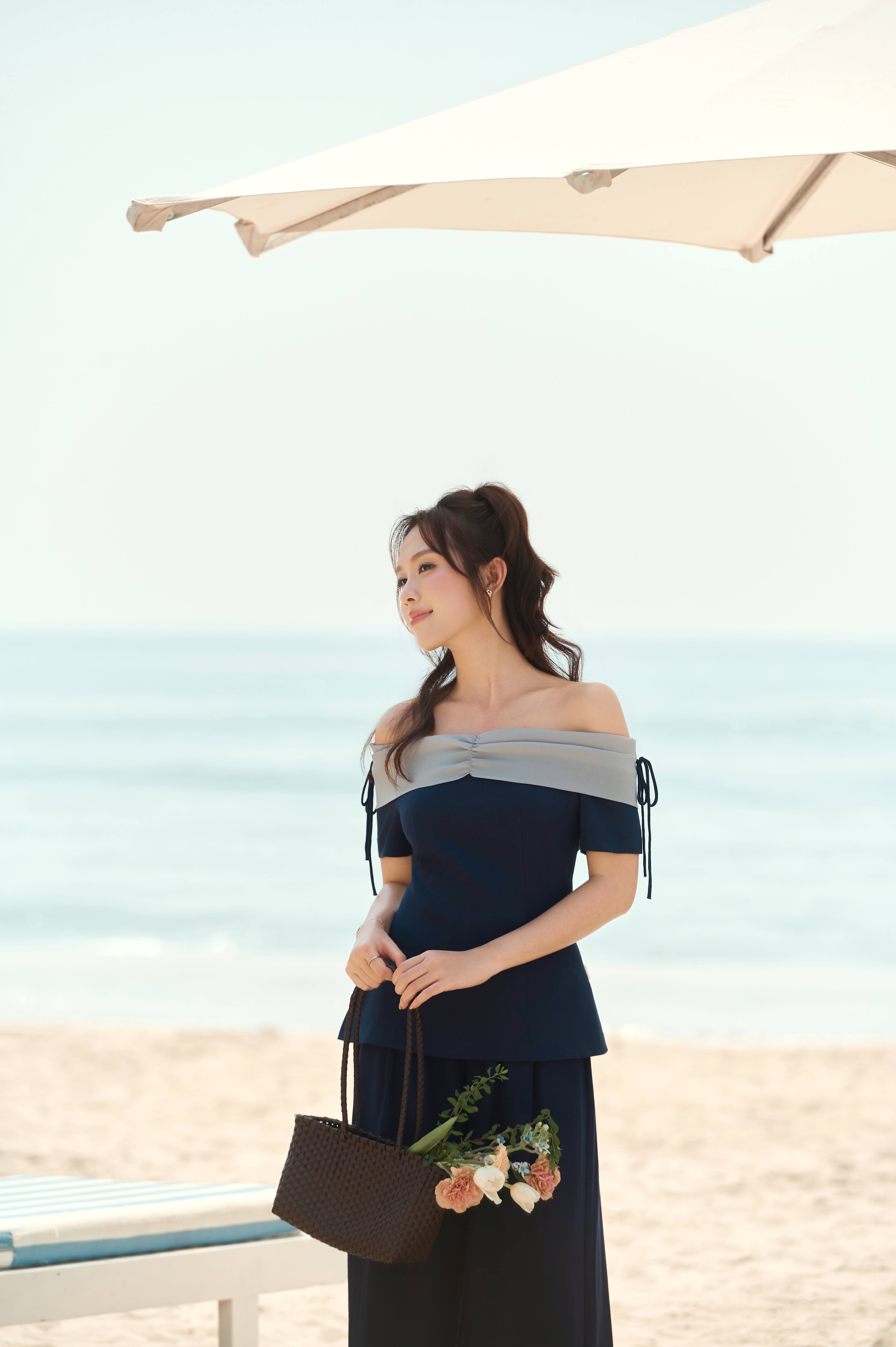 ÁO TRỄ VAI PHỐI NƠ REMI